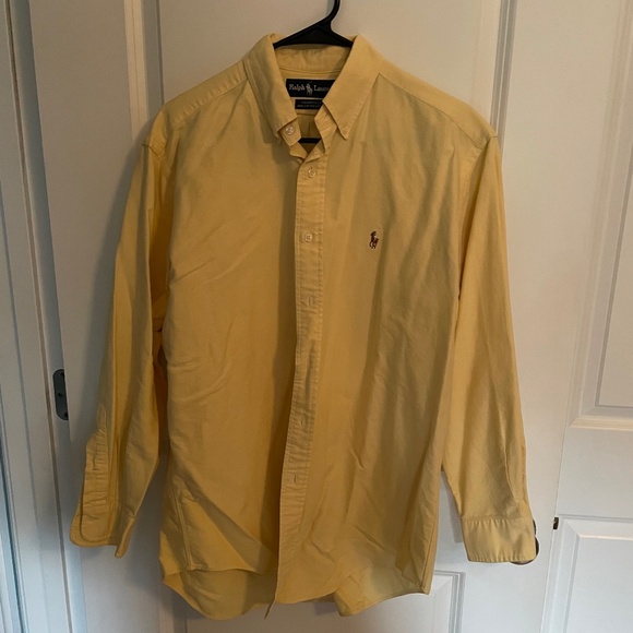 Polo Ralph Lauren Other - Ralph Lauren, yellow long, sleeved dress shirt